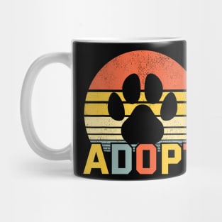 Rainbow Adopt A Dog Mug